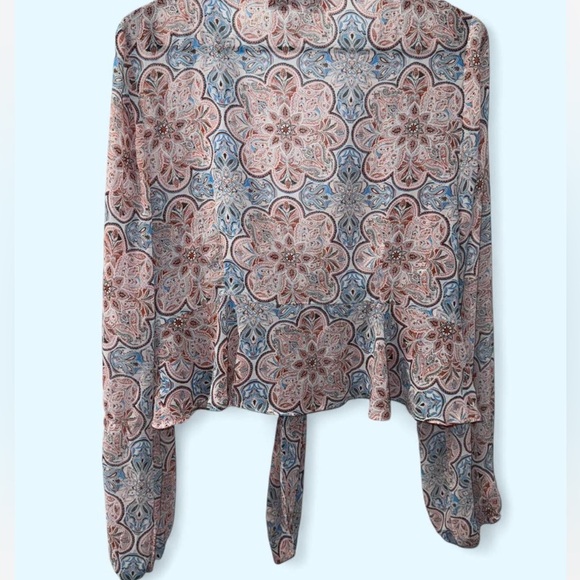 Forever 21 Paisley Print Blouse - Picture 7 of 8